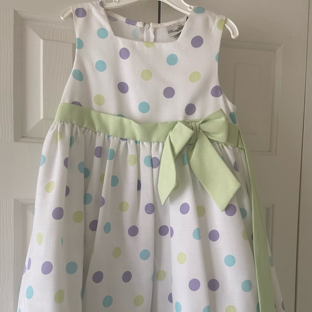 Rare Editions Polka Dot Dress